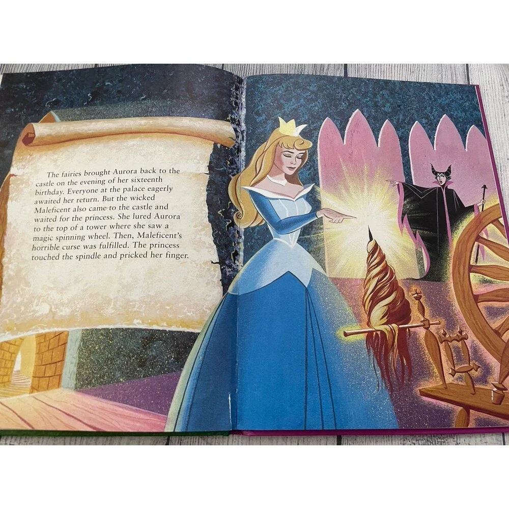 Vintage Disney Sleeping Beauty Children’s Hardcover Book, Storybook Favorite